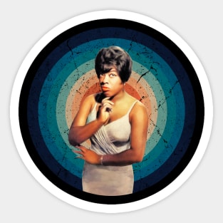 Sassy, Classy, and Jazzy LaVern Singer T-Shirts, Elevate Your Fashion with Soulful Charm Sticker